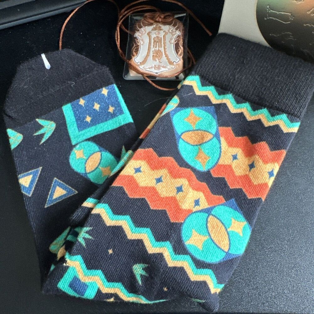 Felix Crew Socks with Lucky Charm New Unisex Adult in Gift Box